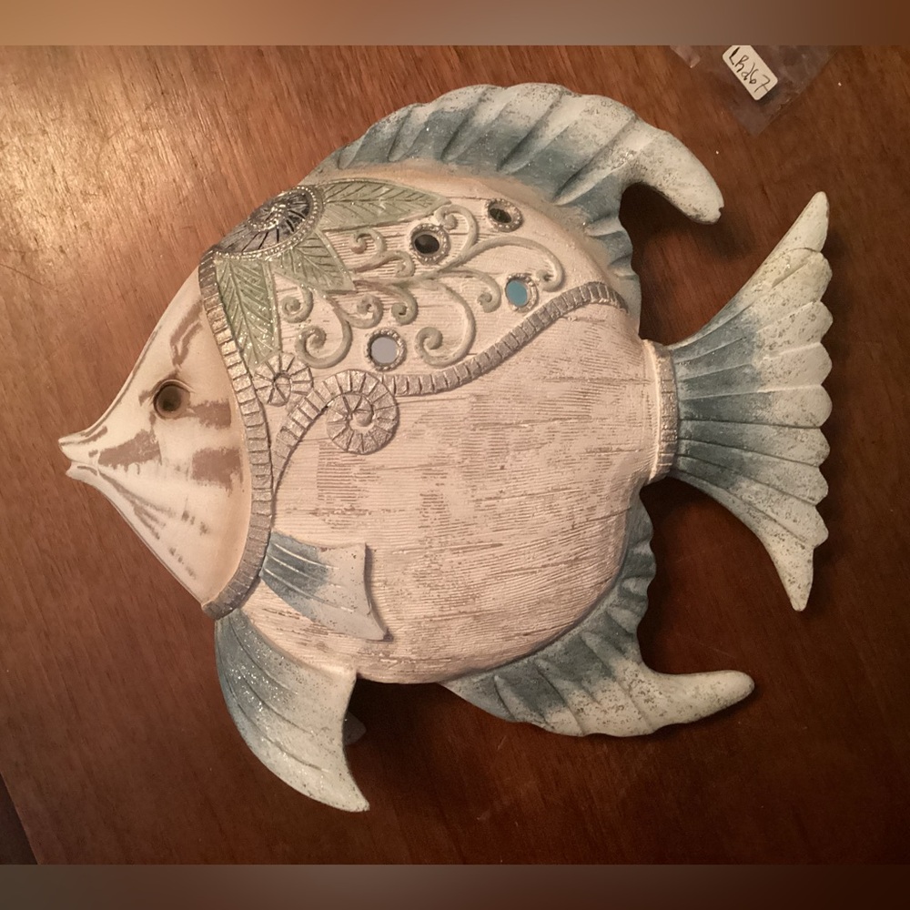 2pc Mirror Fish Decor Set - Picture 5 of 7